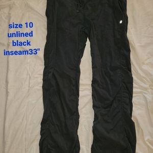 Lululemon  studio   size 10